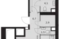 Wohnung 2 zimmer 63 m² Moskau, Russland