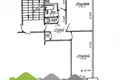 2 room apartment 46 m² Lida, Belarus