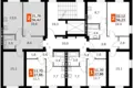 2 room apartment 56 m² Aprelevka, Russia