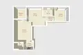 Квартира 2 комнаты 67 м² Минск, Беларусь