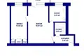 Apartamento 2 habitaciones 44 m² Minsk, Belarús