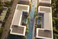 Residential complex New project DAMAC Riverside Views with s clubhouse and a kids' adventure park in the prestigious area of Dubai, UAE