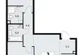 3 room apartment 63 m² Postnikovo, Russia