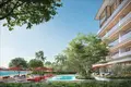 Residential complex New beachfront residence with swimming pools, lagoons and gardens, Pattaya, Thailand