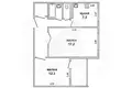 Apartamento 2 habitaciones 50 m² Muchaviecki sielski Saviet, Belarús