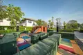 Complexe résidentiel Complex of villas with swimming pools and green areas, Bangkok, Thailand