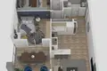 Apartamento 2 habitaciones 70 m² Mezitli, Turquía