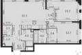 Appartement 3 chambres 79 m² Moscou, Russie