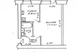 Appartement 1 chambre 29 m² Minsk, Biélorussie