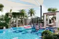 Residential complex New Electra Residence with swimming pools, an aquapark and a mini golf course, JVC, Dubai, UAE