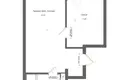 Wohnung 2 zimmer 49 m² Minsk, Belarus