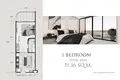 Mieszkanie 1 pokój 51 m² Karon, Tajlandia