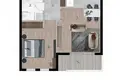 Wohnung 2 zimmer 42 m² Bjelisi, Montenegro