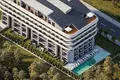 Kompleks mieszkalny New residence with a swimming pool near international schools, in a prestigious area of Antalya, Turkey