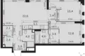 Wohnung 3 zimmer 78 m² Moskau, Russland