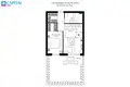 Appartement 2 chambres 44 m² Vilnius, Lituanie