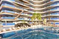 Residential complex New residence Skyros with a swimming pool and a lounge in a prestigious area of Arjan, Dubai, UAE