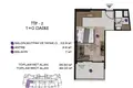 1 bedroom apartment 45 m² Erdemli, Turkey