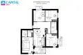 4 room apartment 99 m² Vilnius, Lithuania