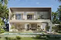 Complejo residencial New waterfront complex of villas and townhouses Bay Villas with a beach and a yacht marina, Dubai Islands, Dubai, UAE