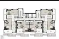 2 bedroom apartment 116 m² Muratpasa, Turkey