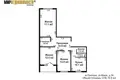 Appartement 3 chambres 79 m² Pryluki, Bélarus
