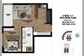 Apartamento 1 habitacion 58 m² en Mediterranean Region, Turquía