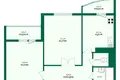 2 room apartment 62 m² Baranavichy, Belarus