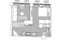 1 bedroom apartment 43 m² Municipality of Thessaloniki, Greece