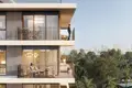 Residential complex New Golf Point Residence with a golf course, a park and a swimming pool, Emaar South, Dubai, UAE