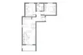 2 bedroom apartment 60 m² Becici, Montenegro