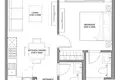 2 bedroom apartment 61 m² UAE, UAE