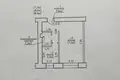 1 room apartment 28 m² Homyel, Belarus