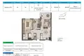 Complexe résidentiel 2+1 apartments with garden and roof terrace near the financial center.