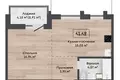 Wohnung 2 zimmer 41 m² Kalodsischtschy, Weißrussland