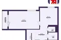 Wohnung 1 zimmer 37 m² Soligorsk, Belarus
