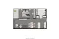 Apartamento 1 habitacion 59 m² Rawai, Tailandia