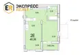 Appartement 2 chambres 54 m² Muchaviecki sielski Saviet, Bélarus