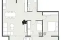 Wohnung 3 zimmer 84 m² Klaipeda, Litauen
