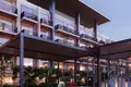 Residential complex New Aurora residence with a swimming pool close to Dubai Hills Mall, JVC, Dubai, UAE