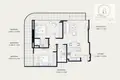 Appartement 2 chambres 1 156 m² Doubaï, Émirats arabes unis