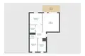 Квартира 3 комнаты 64 м² Познань, Польша