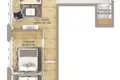 3 room apartment 78 m² Minsk, Belarus