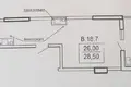 Mieszkanie 1 pokój 29 m² Odessa, Ukraina