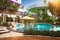 Residential complex New residence with swimming pools and gardens in the coastal area of Jomtien, Pattaya, Thailand