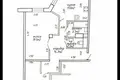 2 room apartment 69 m² Minsk, Belarus