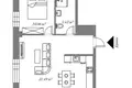 2 room apartment 47 m² Vilnius, Lithuania