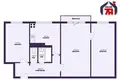 Apartamento 3 habitaciones 58 m² Minsk, Belarús