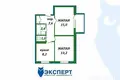 Квартира 2 комнаты 48 м² Раков, Беларусь