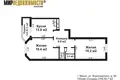 2 room apartment 70 m² Minsk, Belarus